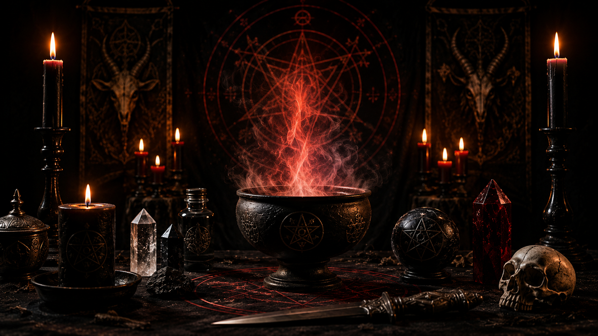 Templo de Alta Magia Satânica O que é magia