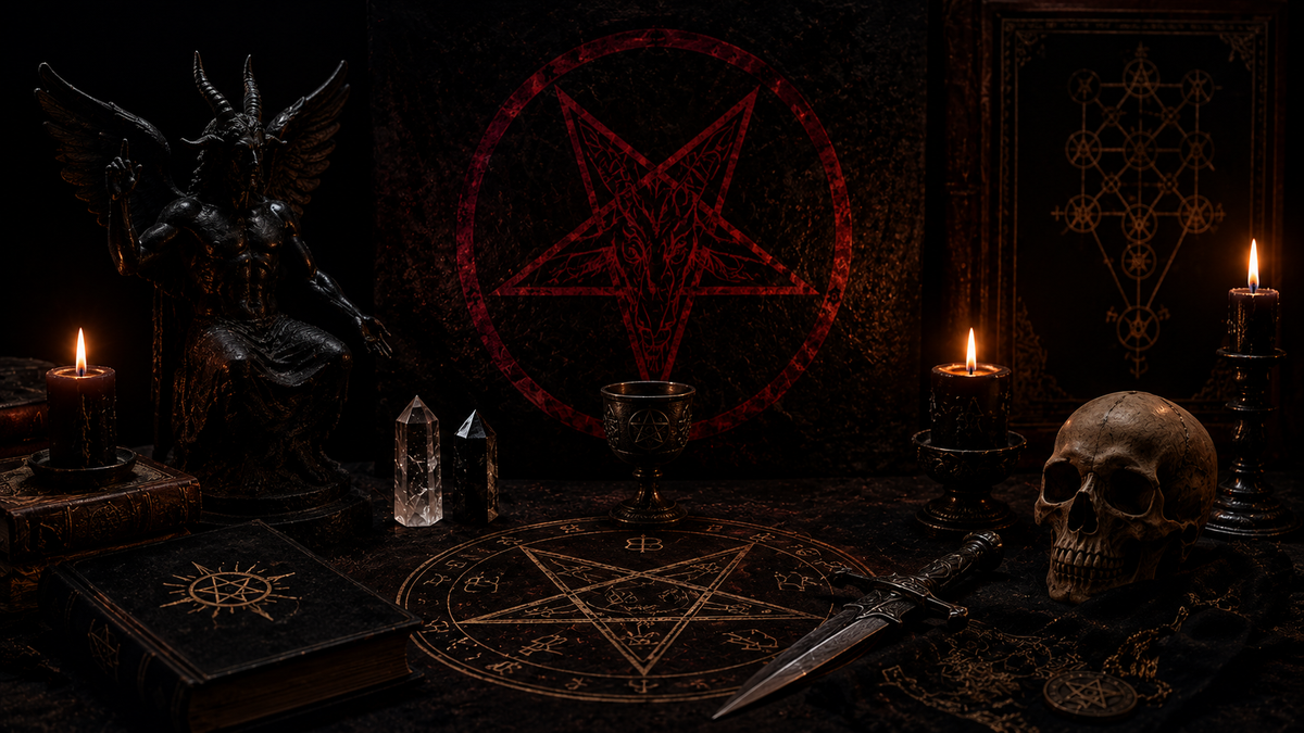 Templo de Alta Magia Satânica caminho da mão esquerda